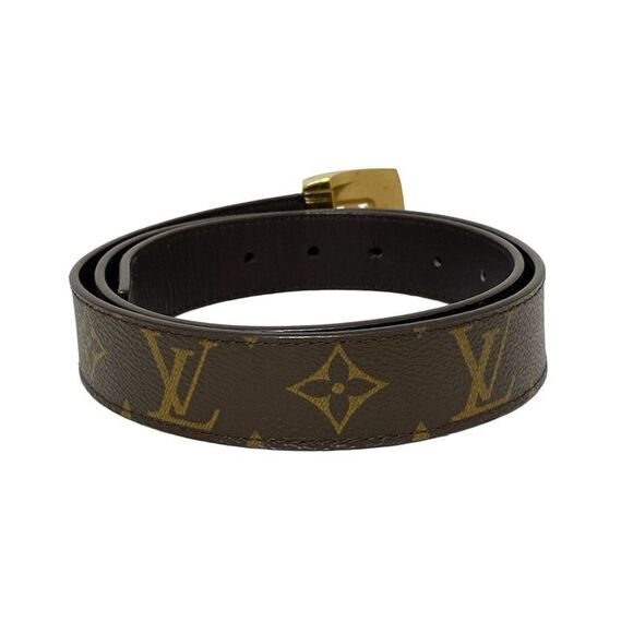 Louis Vuitton Belt 85/34 Santure (gold Buckle) M6887 - - Picture 2 of 6